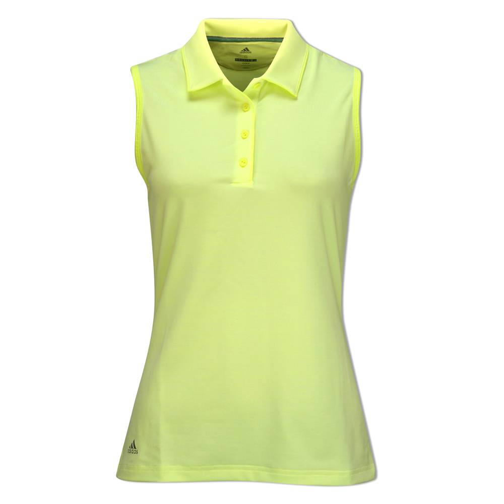 ladies sleeveless golf polos