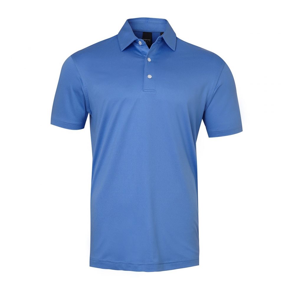 Mens Dunning Short Sleeved Galway Jersey Golf Polo Shirt- Small 40-42 ...