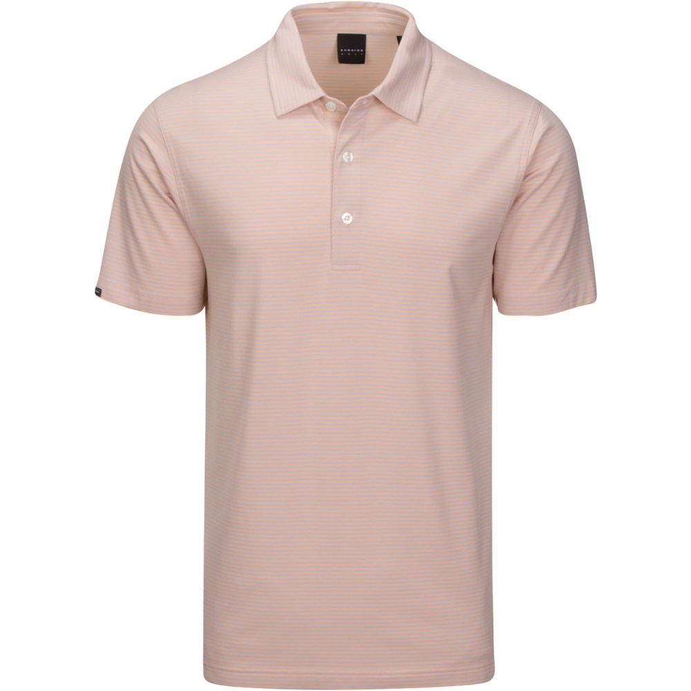 Mens Dunning Roslin Jersey Short Sleeved Golf Polo Shirt- Small 40-42 ...