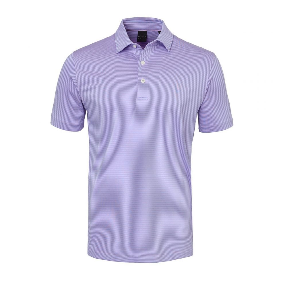 Mens Dunning Short Sleeved Jersey Golf Polo Shirt- Small 40-42″ - Pro ...