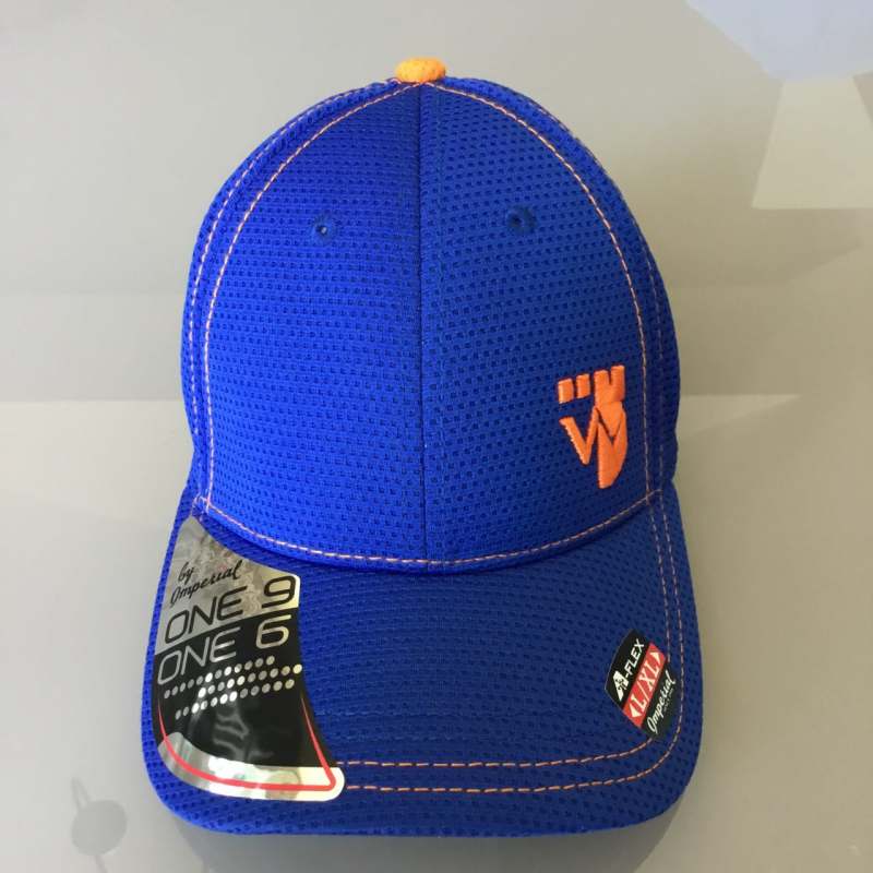Imperial Sports Blue and Orange Large Golf Cap / Hat - Pro Golf ...