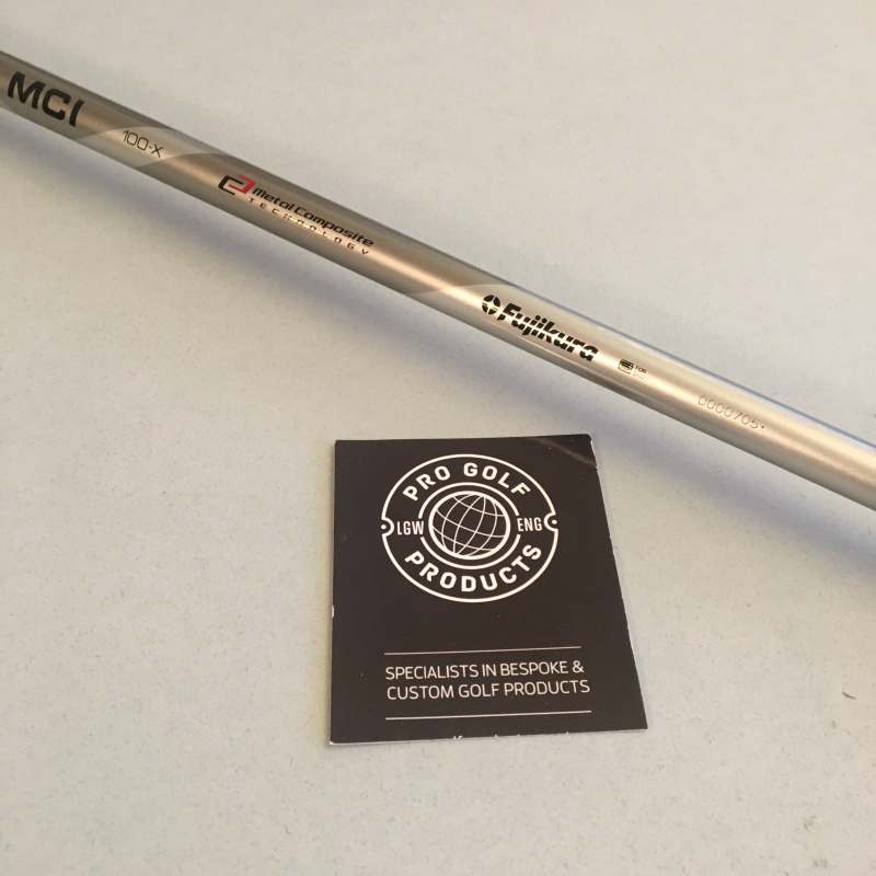 Pulled Fujikura MCI 100 X-Stiff Flex Hybrid Shaft - Pro Golf