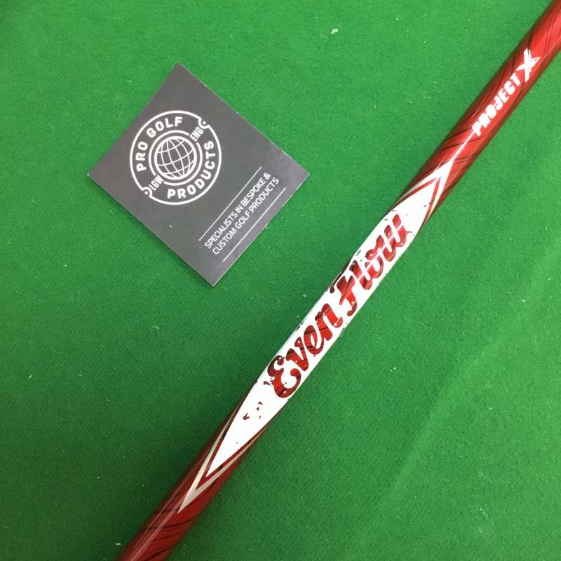 Project X EvenFlow Red Carry Driver Shafts 5.5 or 6.0 Flex – Choose Adapter - Golf Products Ltd