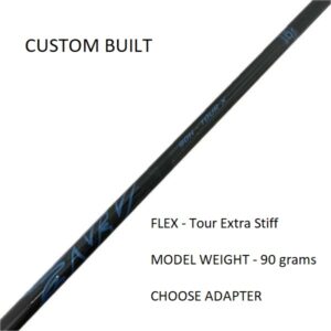 Aldila NV Blue 2KXV 90 TX Stiff Flex Hybrid Shaft - Custom Built