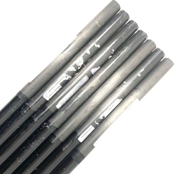 Mitsubishi MMT 105 Stiff Flex Iron Set 4-P/W (7 Shafts) - Professionally Pulled - Image 2