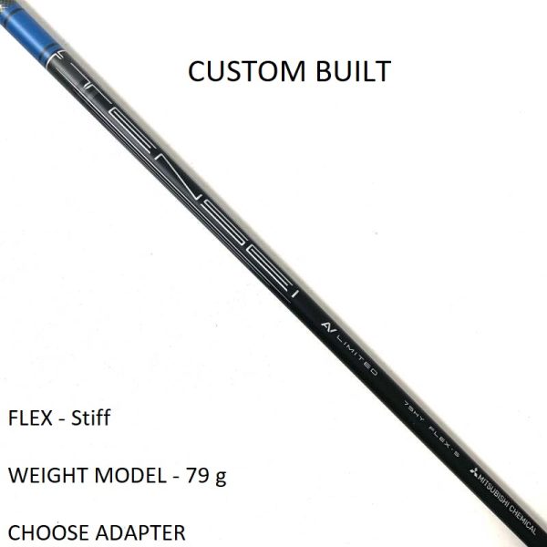 Mitsubishi Tensei AV 75 Blue Stiff Flex Hybrid Shaft - Custom Built