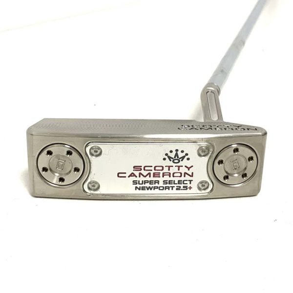 Scotty Cameron Super Select Newport 2.5+ Fine Milled Putter-I Beam Plumber Shaft