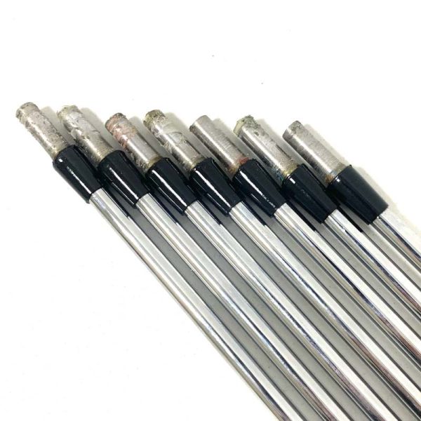 Dynamic Gold S300 Mid 115 Stiff Flex Iron Shaft Set 4-PW (Set of 7) - Pulled - Image 4