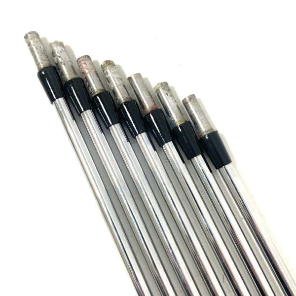 Dynamic Gold S300 Mid 115 Stiff Flex Iron Shaft Set 4-PW (Set of 7) - Pulled - Image 2