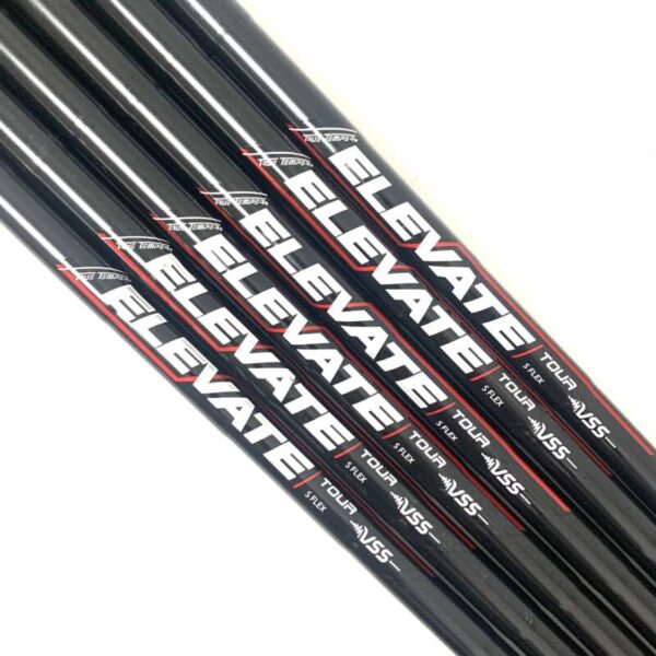 Itobori Black Copper Split Iron Club Set-P/W-#4 Iron with Elevate Tour Stiff Flex Shafts - Image 4