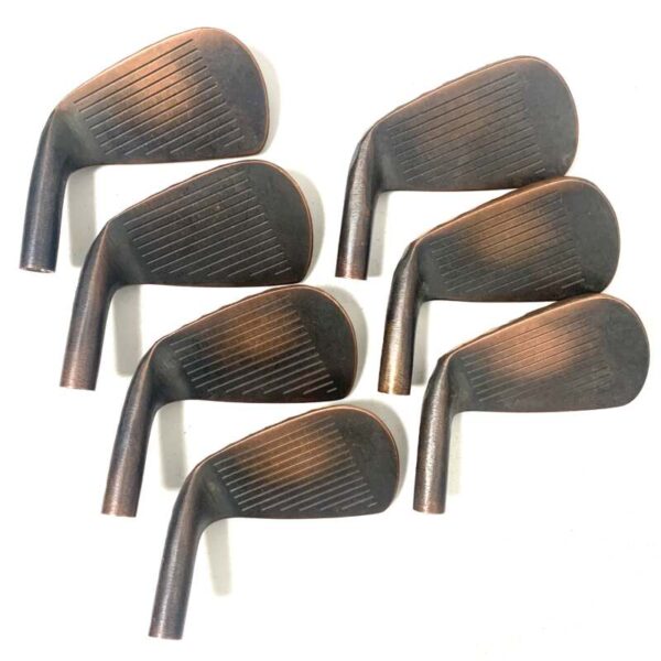 Itobori Black Copper Split Iron Club Set-P/W-#4 Iron with Elevate Tour Stiff Flex Shafts - Image 2