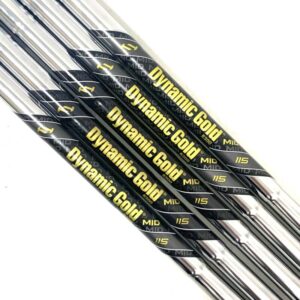 Dynamic Gold 115 R300 Regular Flex Shaft Set G/W-#7 Iron -Professionally Pulled