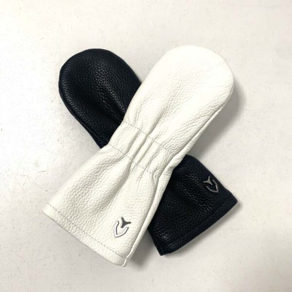 Vessel Leather Hybrid Head Cover - Choose White or Black - Image 4