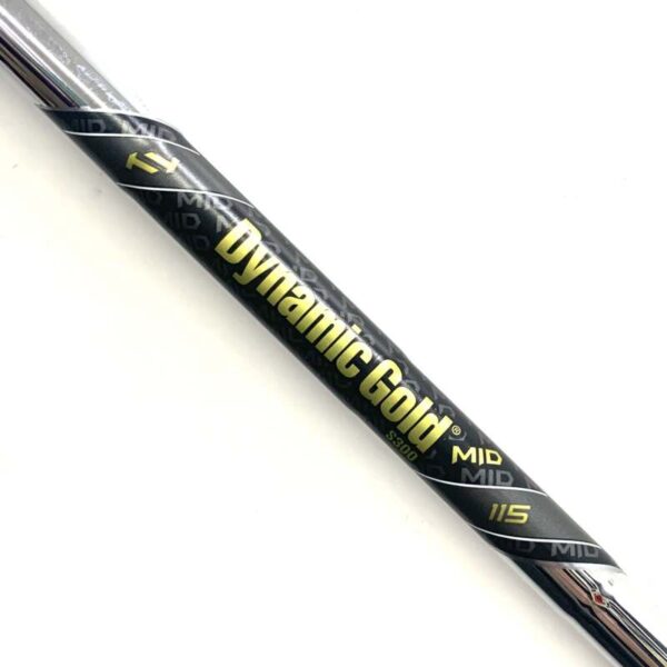 True Temper Dynamic Gold S300 Mid 115 Stiff Flex Shaft - Professionally Pulled