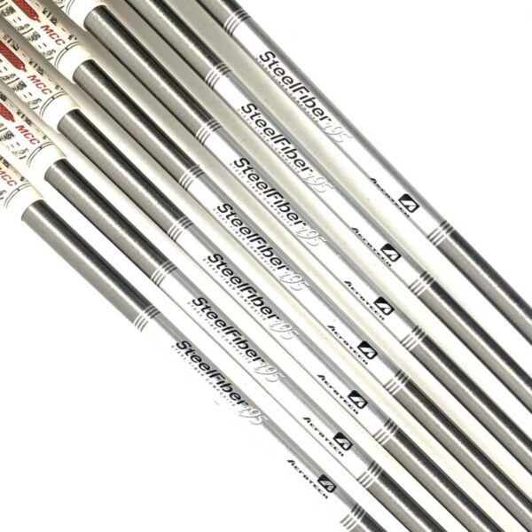 Callaway APEX CB 24 Iron Clubs #4-P/W-Aerotech Steelfiber i95 Stiff Flex Shafts - Image 3