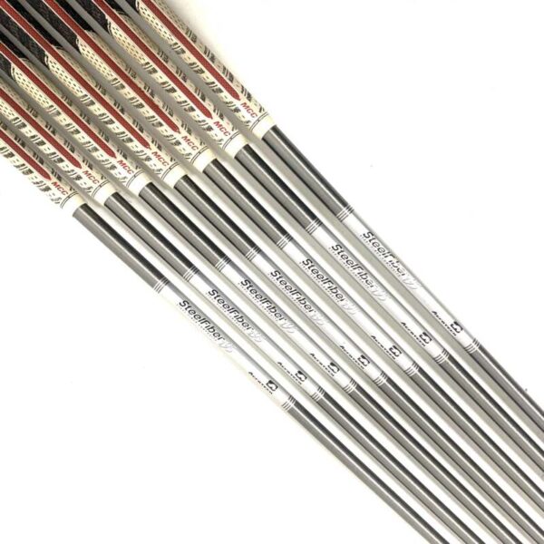 Callaway APEX CB 24 Iron Clubs #4-P/W-Aerotech Steelfiber i95 Stiff Flex Shafts - Image 7