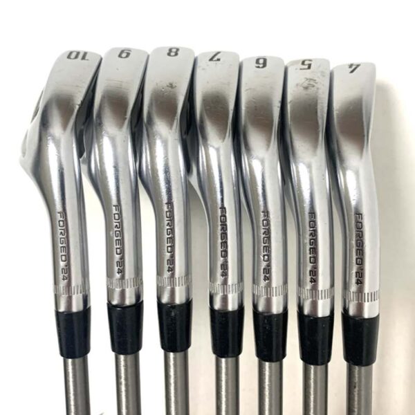 Callaway APEX CB 24 Iron Clubs #4-P/W-Aerotech Steelfiber i95 Stiff Flex Shafts - Image 8