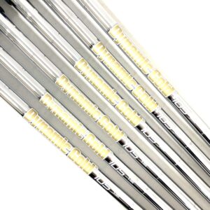 Dynamic Gold 105 S300 Stiff Flex Iron Shaft Set #5-P/W - Professionally Pulled