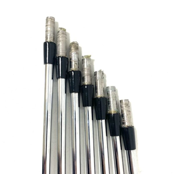 Dynamic Gold Mid 115 S300 Stiff Flex Iron Shaft Set #4-P/W - Professionally Pulled - Image 2