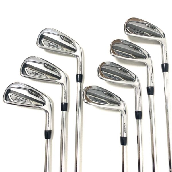 Titleist T100 Iron Club Set #4-P/W-True Temper AMT S300 Tour White Stiff Flex Shafts