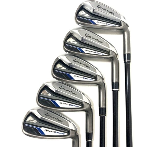 TaylorMade Speed Blade Clubs #6-P/W - TaylorMade Matrix Senior Flex Shafts - Image 2
