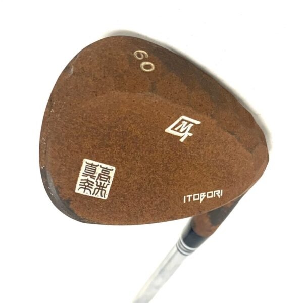ITOBORI Rusted Iron Lob Wedge 60° - True Temper S400 Tour Issue Stiff Flex Shaft