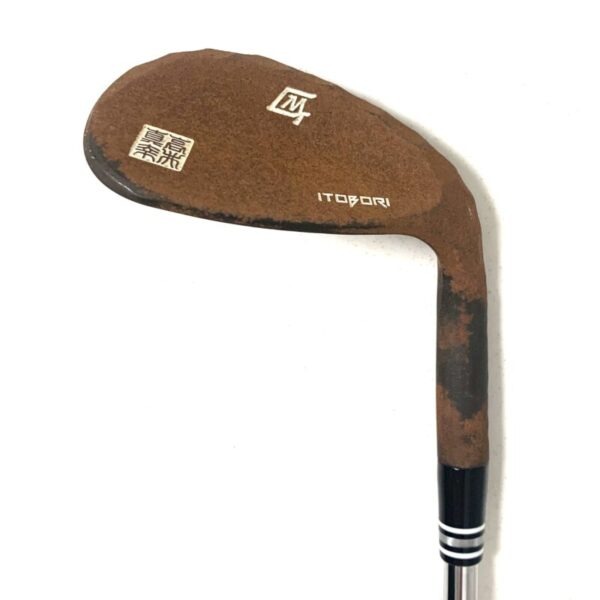 ITOBORI Rusted Iron Lob Wedge 60° - True Temper S400 Tour Issue Stiff Flex Shaft - Image 2