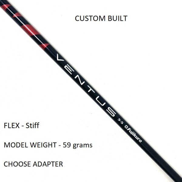 Fujikura VENTUS 5 Stiff Flex Fairway Shaft - Choose Adapter