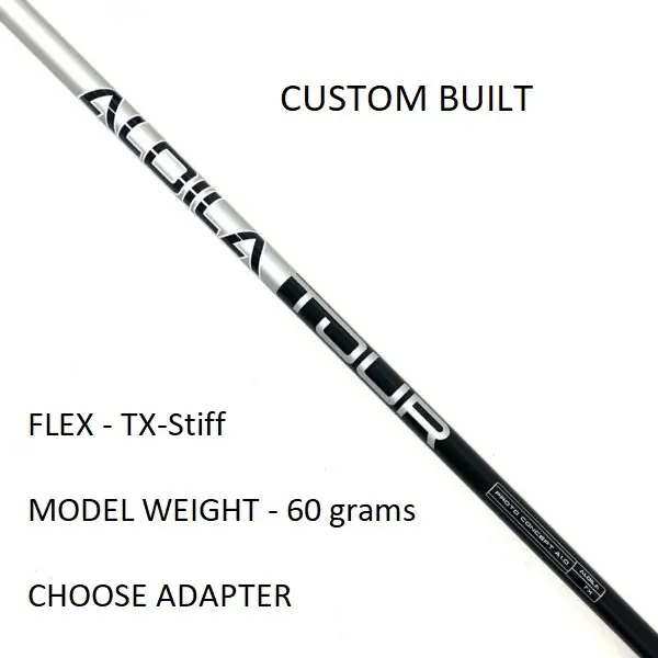 Aldila Tour Proto Concept A1.0 60 TX-Stiff Driver or Fairway Wood Shaft - Custom Built