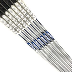 Project X Rifle 5.5 precision #4-PW (7 Shafts) Parallel Tip Regular Flex Steel Shafts - Pulled
