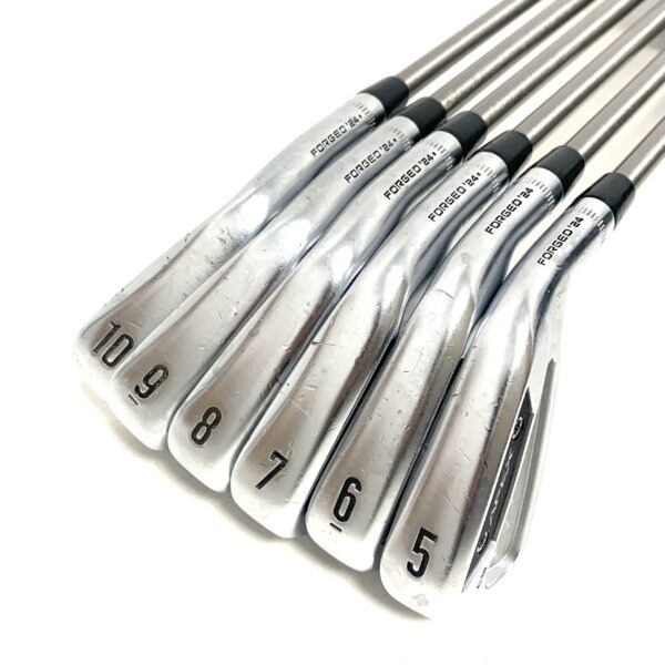 Callaway Apex CB Forged 24 #5 - P/W Iron Set - Steelfiber i110cw Stiff Flex Shafts