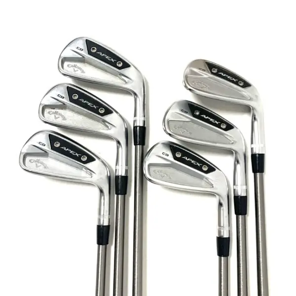 Callaway Apex CB Forged 24 #5 - P/W Iron Set - Steelfiber i110cw Stiff Flex Shafts - Image 4