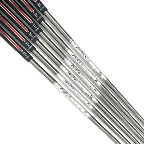 Callaway Apex CB Forged 24 #5 - P/W Iron Set - Steelfiber i110cw Stiff Flex Shafts - Image 6