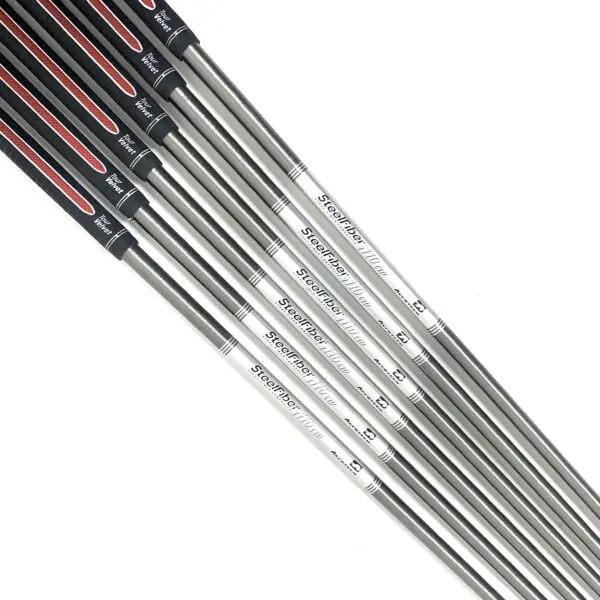Callaway Apex CB Forged 24 #5 - P/W Iron Set - Steelfiber i110cw Stiff Flex Shafts - Image 6