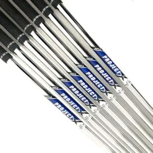 Alternative view of Project X Rifle 6.0 Precision Stiff Flex Iron Shaft set #4-P/W - Pulled