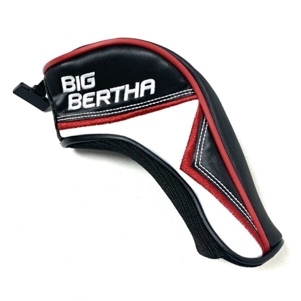 Callaway Big Bertha Hybrid Head Cover - Black, White and Red - Image 3