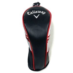Callaway Edge Hybrid Head Cover - Black, Silver and Red