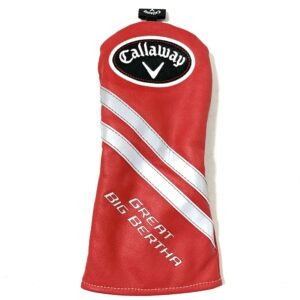 Callaway Great Big Bertha Fairway Head Cover - Red, Grey and Black