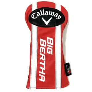 Callaway Big Bertha Alpha Driver Head Cover - Red, White and Black