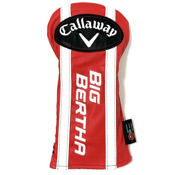 Callaway Big Bertha Alpha Driver Head Cover - Red, White and Black