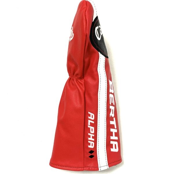 Callaway Big Bertha Alpha Driver Head Cover - Red, White and Black - Image 3