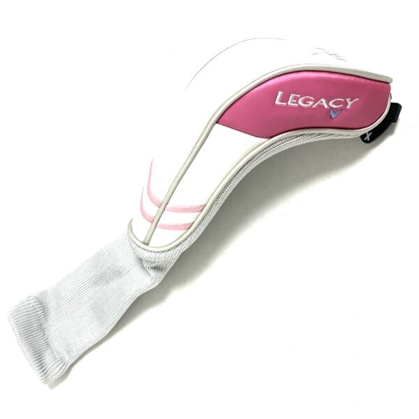 Callaway Legacy Ladies Hybrid Headcover - White, Grey and Pink - Image 2