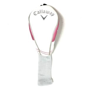 Callaway Legacy Ladies Fairway Wood Headcover - White, Grey and Pink