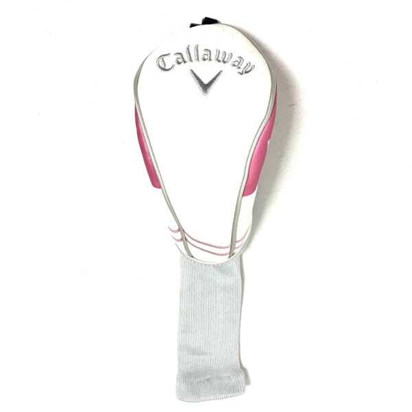 Callaway Legacy Ladies Fairway Wood Headcover - White, Grey and Pink