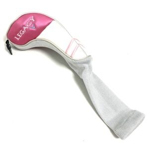Alternative view of Callaway Legacy Ladies Fairway Wood Headcover - White, Grey and Pink