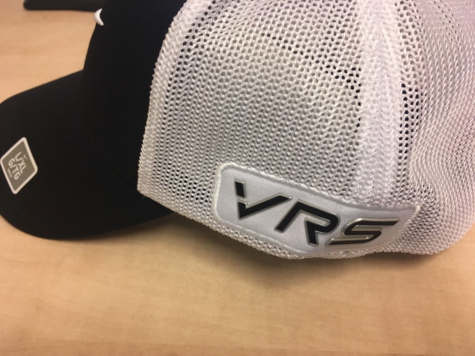 New Nike Golf Dri-Fit VRS RZN FlexFit Golf Cap / Hat - Black & White | eBay